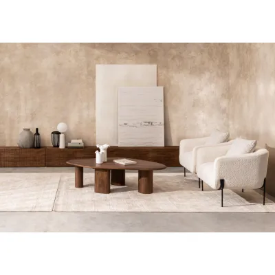 comprar SILLÓN CLAUDINE BLANCO BUCLÉ online de BIZZOTTO desde 534,82 €