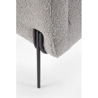 comprar SILLÓN CLAUDINE GRIS BUCLÉ online de BIZZOTTO desde 534,82 €