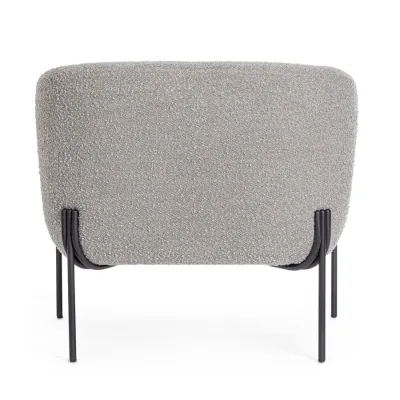 comprar SILLÓN CLAUDINE GRIS BUCLÉ online de BIZZOTTO desde 534,82 €