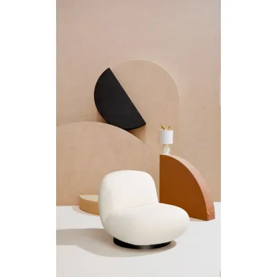 comprar SILLÓN MARGOT GIRAT BLANCO BUCLÉ online de BIZZOTTO desde 641,78 €