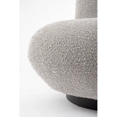 comprar SILLÓN MARGOT GIRAT GRIS BUCLÉ online de BIZZOTTO desde 641,78 €