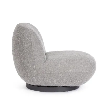 comprar SILLÓN MARGOT GIRAT GRIS BUCLÉ online de BIZZOTTO desde 641,78 €