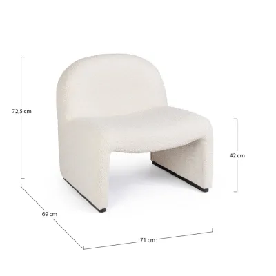 comprar SILLÓN BASSILLA NATURAL online de BIZZOTTO desde 419,63 €