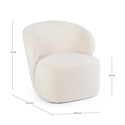 comprar SILLÓN BABILA NATURAL online de BIZZOTTO desde 446,37 €