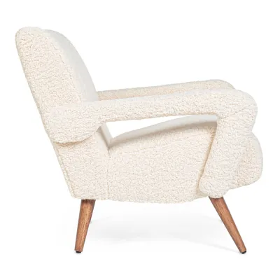 comprar SILLÓN BERNA BLANCO online de BIZZOTTO desde 372,32 €
