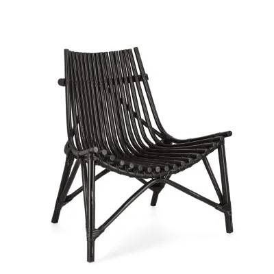 comprar SILLA LOUNGE MENENDEZ NEGRO online de BIZZOTTO desde 376,43 €