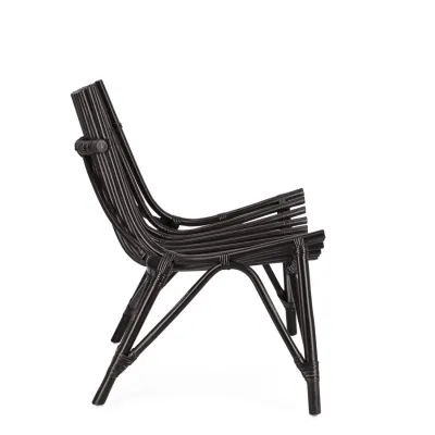 comprar SILLA LOUNGE MENENDEZ NEGRO online de BIZZOTTO desde 376,43 €