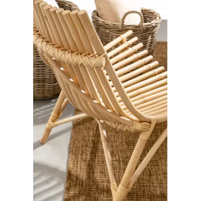 comprar SILLA LOUNGE MENENDEZ NATURAL online de BIZZOTTO desde 370,26 €