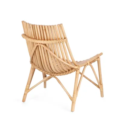 comprar SILLA LOUNGE MENENDEZ NATURAL online de BIZZOTTO desde 370,26 €