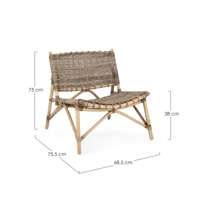 comprar SILLA LOUNGE TARIFA online de BIZZOTTO desde 309,28 €