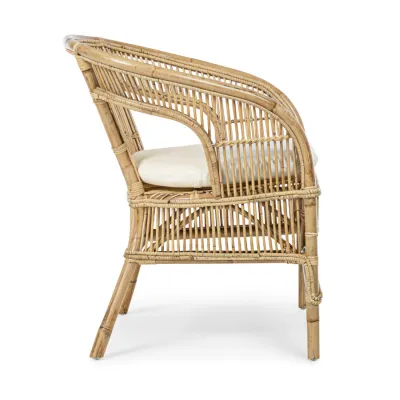 comprar SILLÓN CON COJINES CONSUELO NATURAL online de BIZZOTTO desde 239,58 €