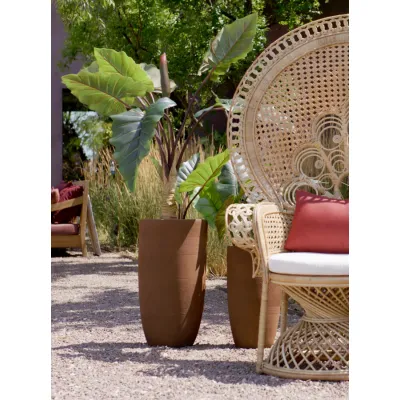 comprar SILLÓN CON COJINES PEACOCK NATURAL online de BIZZOTTO desde 612,99 €