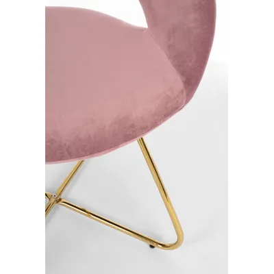 comprar SILLÓN VANITY ORO TERCIOPELO ROSA online de Yes desde 191,18 €