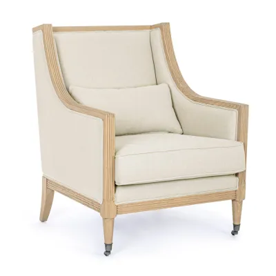 comprar SILLÓN MARLIN NATURAL online de Bizzotto Homemotion desde 894,43 €