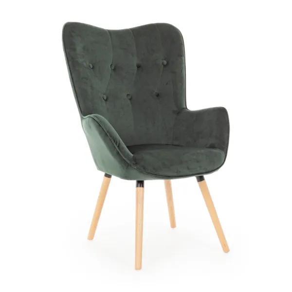 SILLÓN JULIET VELVET VERDE BOSQUE
