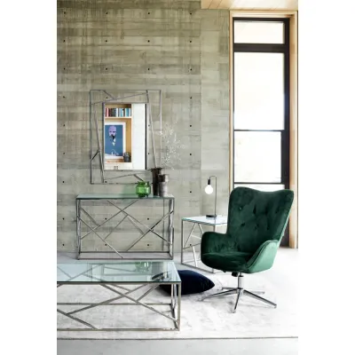 comprar SILLÓN FARIDA TERCIOPELO VERDE online de BIZZOTTO desde 315,81 €