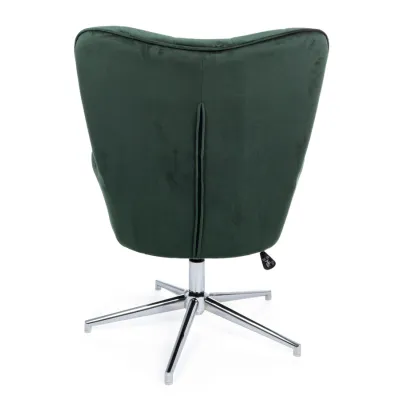 comprar SILLÓN FARIDA TERCIOPELO VERDE online de BIZZOTTO desde 315,81 €
