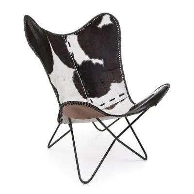 comprar SILLÓN BUFFALO NEGRO online de BIZZOTTO desde 411,40 €