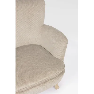 comprar SILLÓN CHENILLE GRIS TOPO online de BIZZOTTO desde 431,97 €