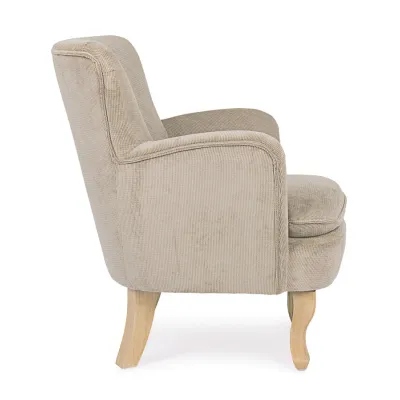 comprar SILLÓN CHENILLE GRIS TOPO online de BIZZOTTO desde 431,97 €