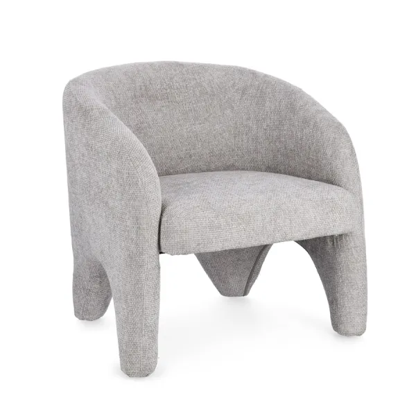 SILLÓN JUNKO GRIS CLARO