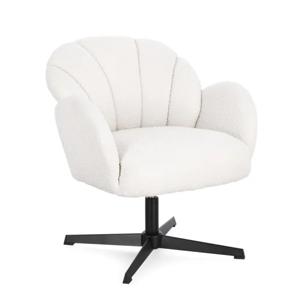 SILLÓN GIRATORIO CHLOE SNOW