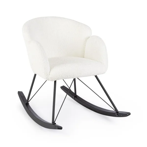 SILLÓN MECEDOR SIBILLA BLANCO
