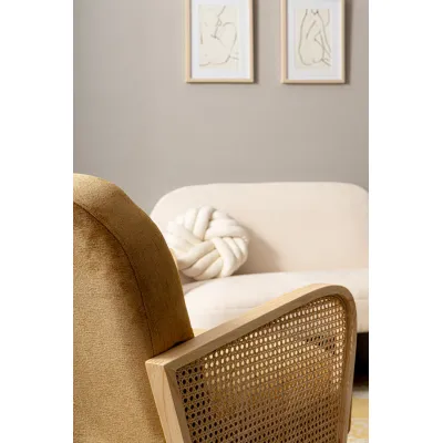 comprar SILLÓN DALIDA MOSTAZA online de BIZZOTTO desde 386,72 €
