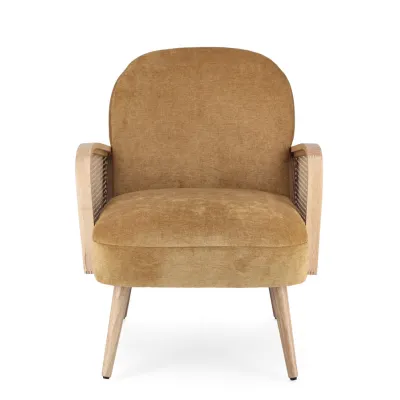 comprar SILLÓN DALIDA MOSTAZA online de BIZZOTTO desde 386,72 €