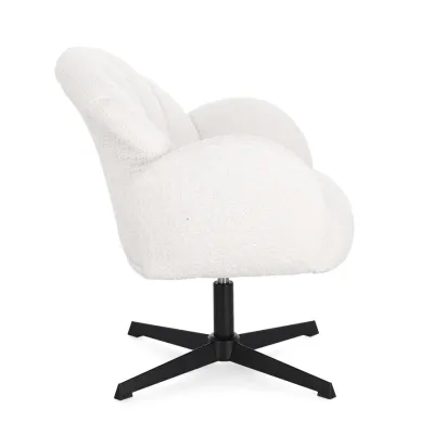 comprar SILLÓN GIRATORIO CHLOE SNOW online de BIZZOTTO desde 291,85 €