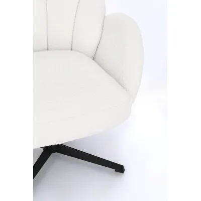comprar SILLÓN GIRATORIO CHLOE SNOW online de BIZZOTTO desde 291,85 €