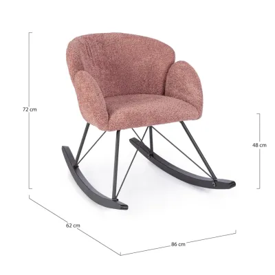 comprar SILLÓN MECEDOR SIBILLA CANYON online de BIZZOTTO desde 235,22 €
