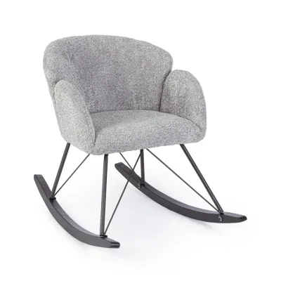 comprar SILLÓN MECEDOR SIBILLA GRIS CLARO online de BIZZOTTO desde 235,22 €
