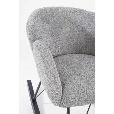 comprar SILLÓN MECEDOR SIBILLA GRIS CLARO online de BIZZOTTO desde 235,22 €