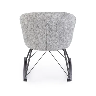 comprar SILLÓN MECEDOR SIBILLA GRIS CLARO online de BIZZOTTO desde 235,22 €