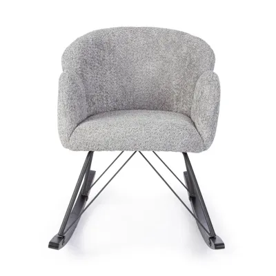 comprar SILLÓN MECEDOR SIBILLA GRIS CLARO online de BIZZOTTO desde 235,22 €