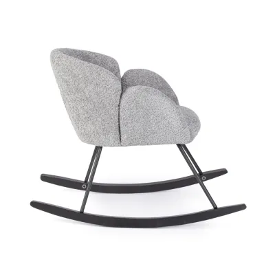 comprar SILLÓN MECEDOR SIBILLA GRIS CLARO online de BIZZOTTO desde 235,22 €