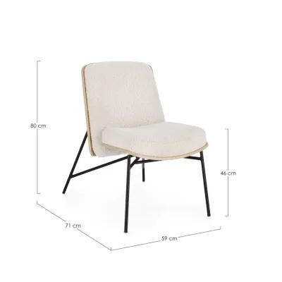 comprar SILLÓN EMERSON MARFIL online de Yes desde 388,77 €