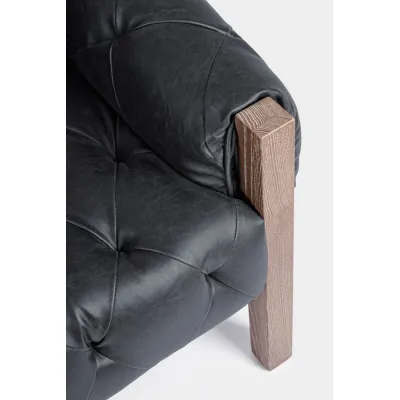 comprar SILLÓN HARRISON NEGRO online de Bizzotto Homemotion desde 822,80 €