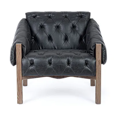 comprar SILLÓN HARRISON NEGRO online de Bizzotto Homemotion desde 822,80 €