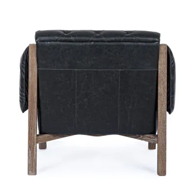 comprar SILLÓN HARRISON NEGRO online de Bizzotto Homemotion desde 822,80 €