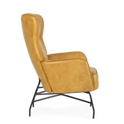 comprar SILLÓN NASIRA MOSTAZA online de BIZZOTTO desde 381,15 €