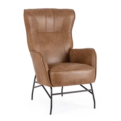 comprar SILLÓN NASIRA MARRÓN online de BIZZOTTO desde 359,98 €