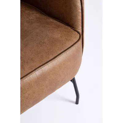 comprar SILLÓN NASIRA MARRÓN online de BIZZOTTO desde 359,98 €