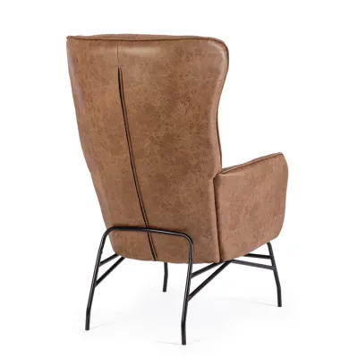 comprar SILLÓN NASIRA MARRÓN online de BIZZOTTO desde 359,98 €