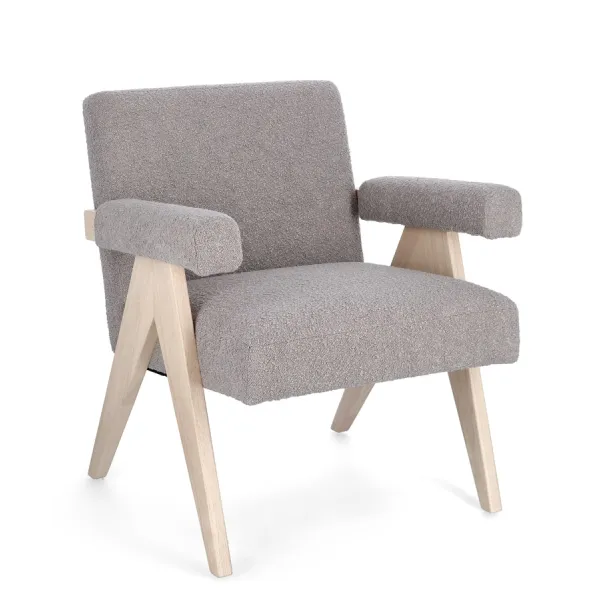 SILLÓN FAIZA GRIS PALOMA