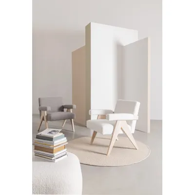 comprar SILLÓN FAIZA GRIS PALOMA online de BIZZOTTO desde 346,30 €