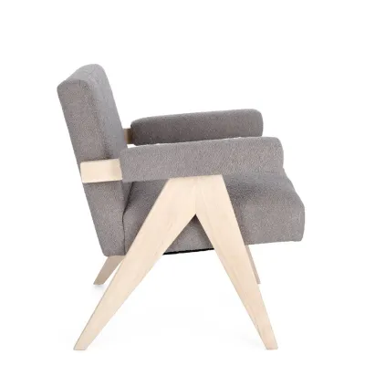 comprar SILLÓN FAIZA GRIS PALOMA online de BIZZOTTO desde 346,30 €