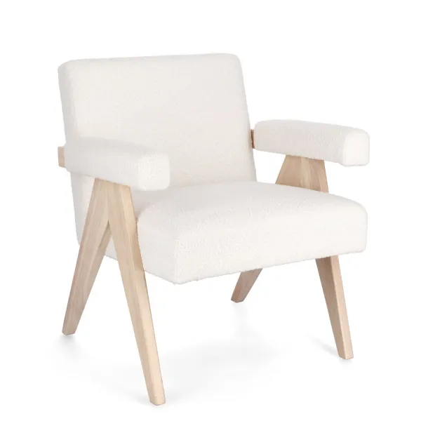SILLÓN FAIZA MARFIL
