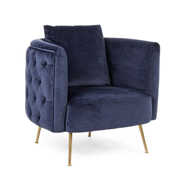 POLTRONA TENBURY AZUL OSCURO